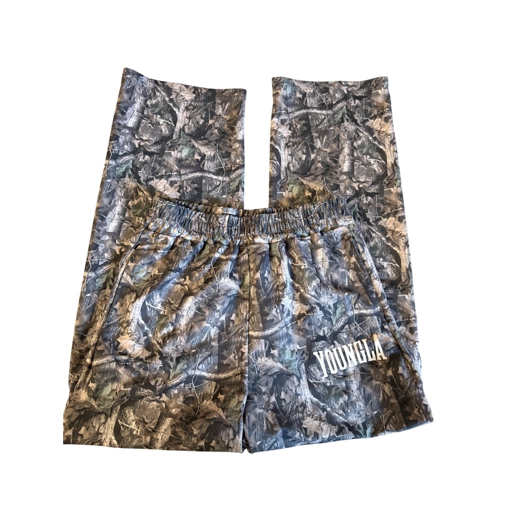 Youngla Tree Camo Baggy Sweatpants Size Medium